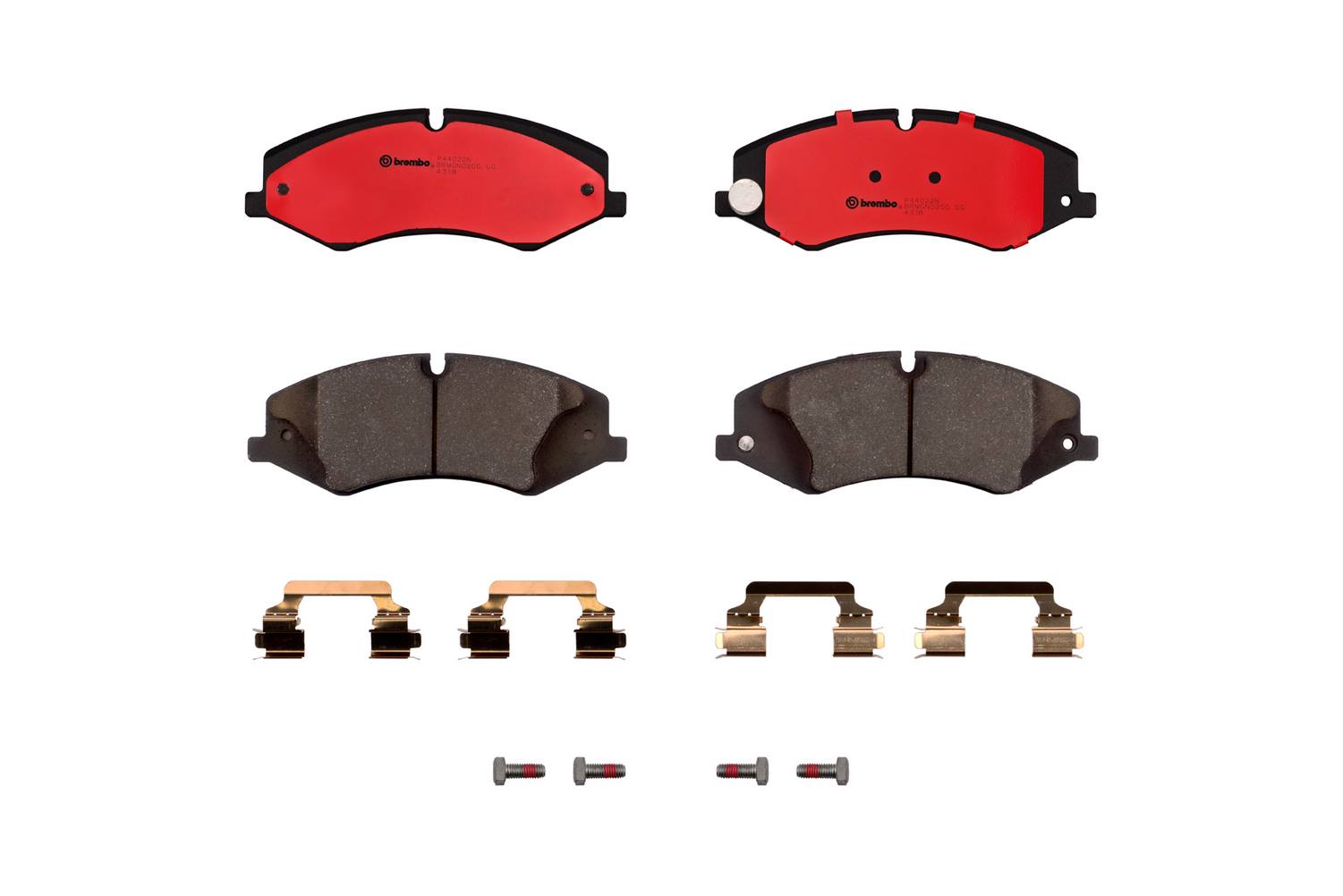 Land Rover Brakes Kit - Pads Front (Ceramic) LR051626 - Brembo P44022N